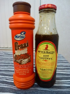 SAF condiments - we're getting serious now